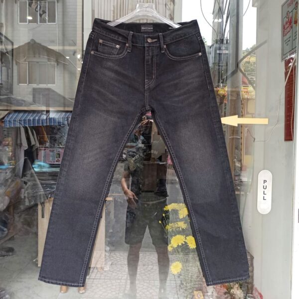 Quần jean Amancio xám wash 40 - Ảnh 4